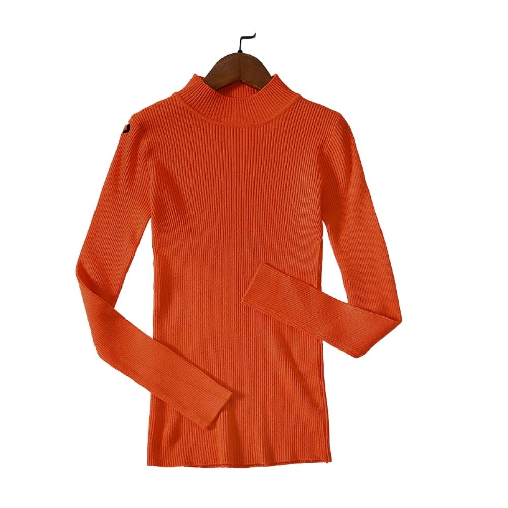 Jersey de cuello alto de punto