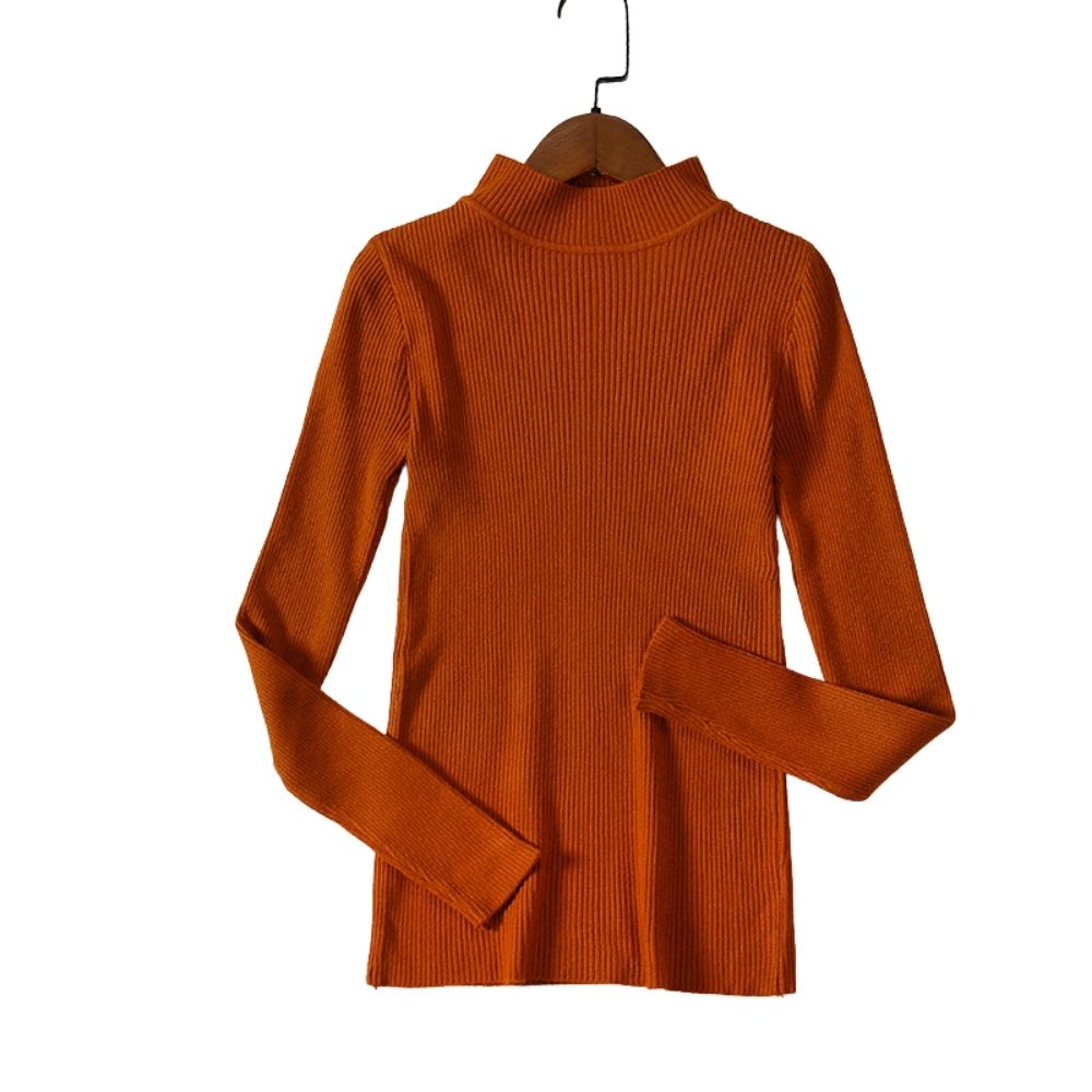 Jersey de cuello alto de punto