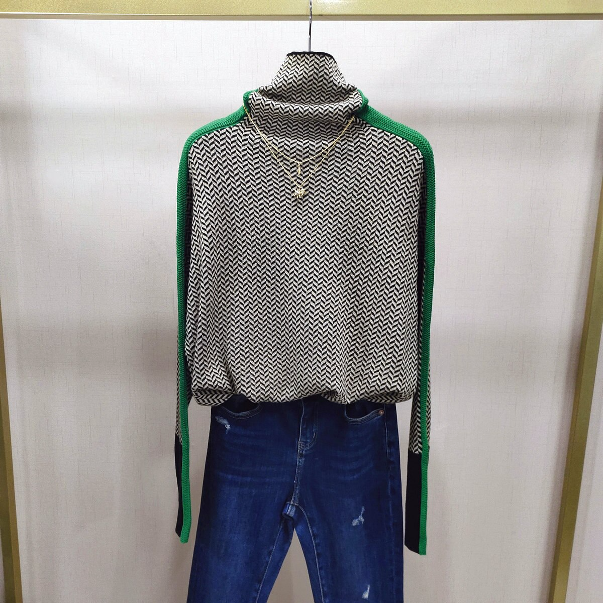 Jersey de cuello alto