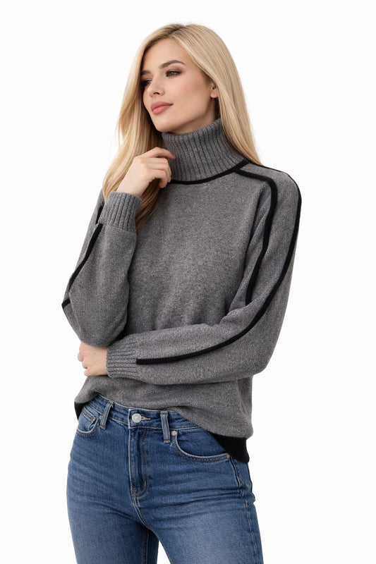 Jersey de cuello alto