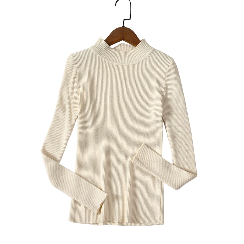Jersey de cuello alto de punto