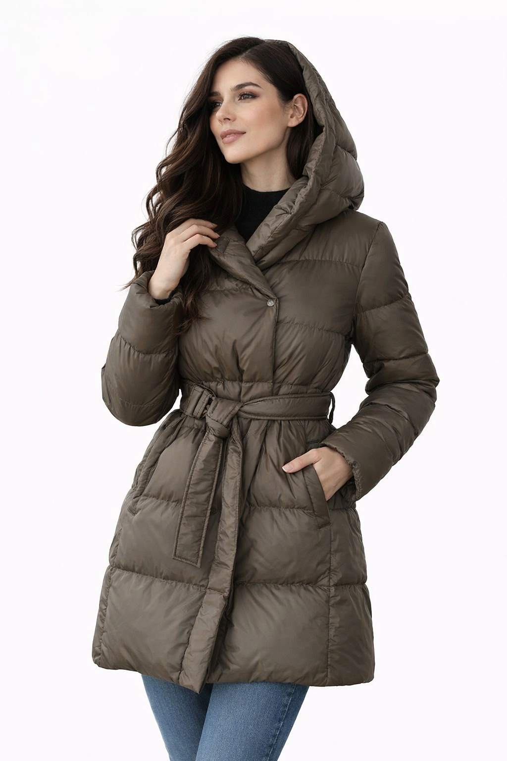 Chaqueta con capucha