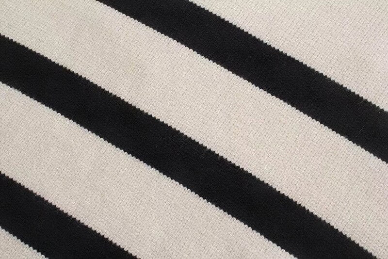 Jersey de punto a rayas