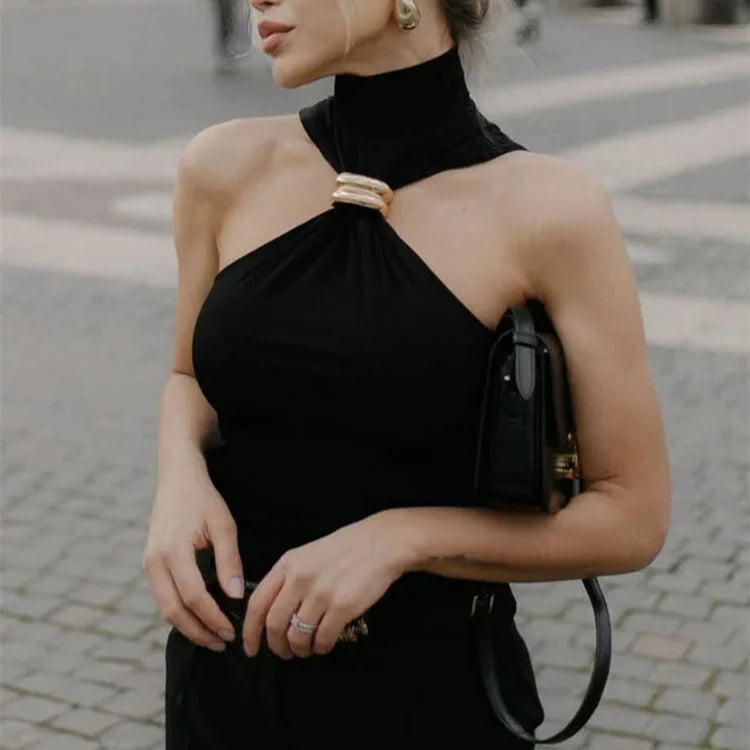 Camiseta sin mangas.