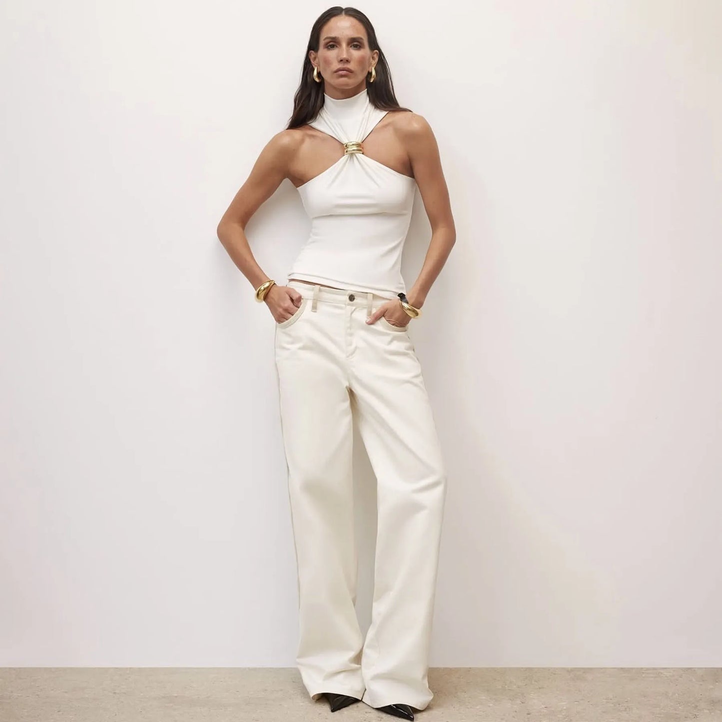 Camiseta sin mangas.