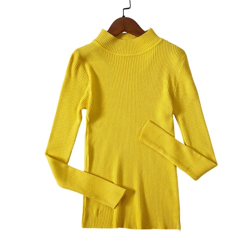 Jersey de cuello alto de punto